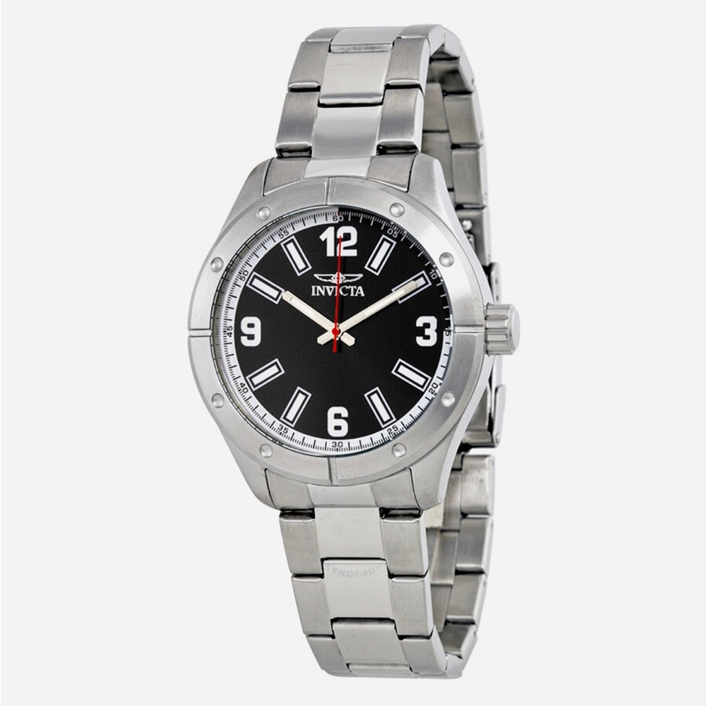 INVICTA Men’s Black Quartz Watch ‘Specialty’ #17922